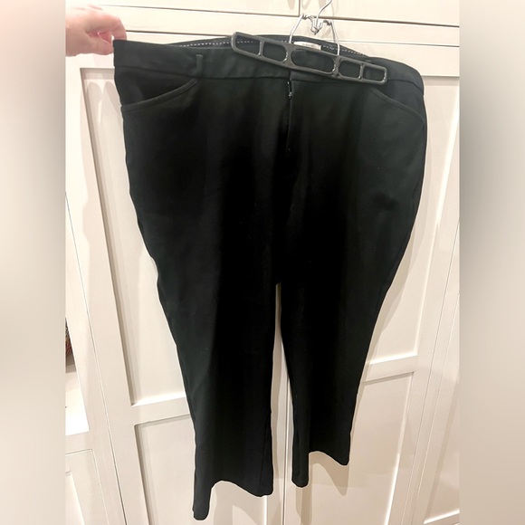 Anthropologie The Essential Slim Tulip-Hem pants, plus size - Picture 1 of 6